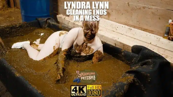 Lyndra Lynn Cleaning ends in a mess Trailer