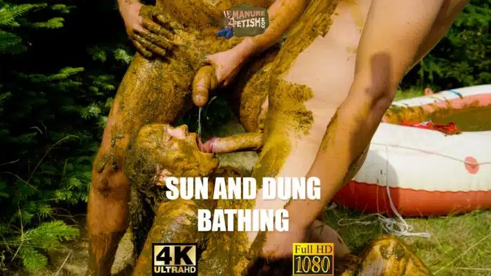 Sun and Dung Bathing